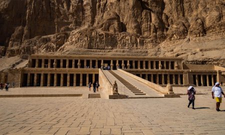 Temple of Hatshepsut El-Deir El-Bahary in Luxor.