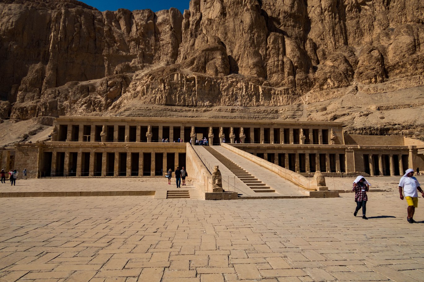 Temple of Hatshepsut El-Deir El-Bahary in Luxor.