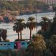 Nile view at Aswan near the first cataracts.