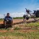 Cycling in Kenya to Namanga Tanzania border.