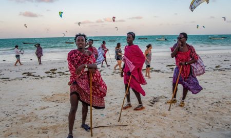 Paje beach in Zanzibar, the second most beautifull here.