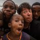 Children in Malawi, in Chitimba Beach Lodge playing an taking pictures with me, cycling toward Mzuzu.